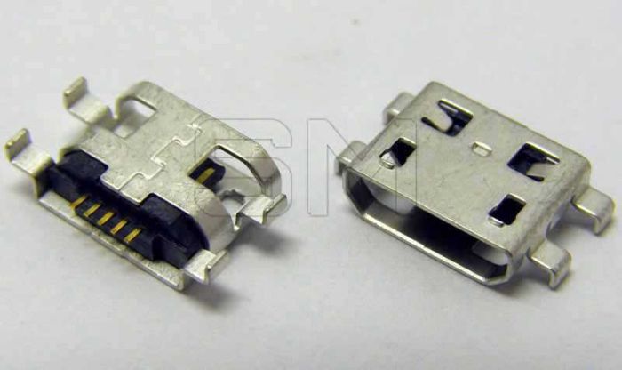 Роз'єм гнізда мікро usb Philips S308 #9