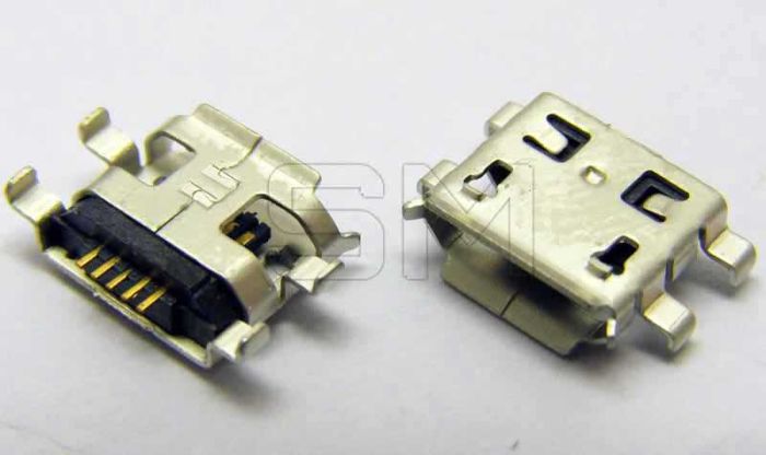 Роз'єм гнізда мікро usb Xiaomi Mi1 Mi1S Mi2 Mi2S #11
