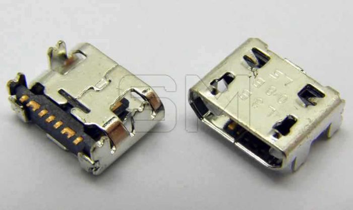 Роз'єм гнізда мікро usb Samsung G130H G313H I9128 I9128v S6810 S5282 #44