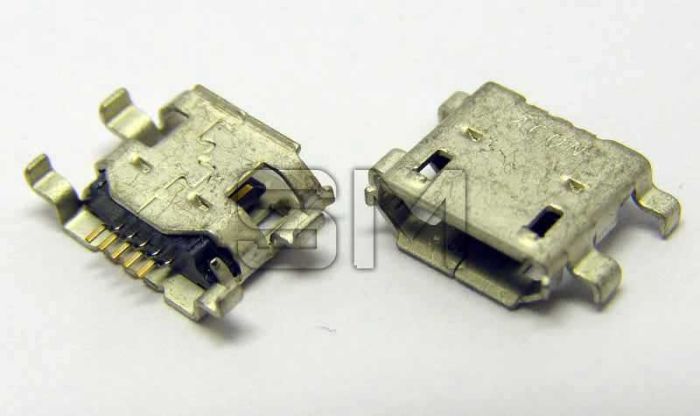 Роз'єм гнізда мікро usb HTC Desire 510 D510 One E8 Dual #120