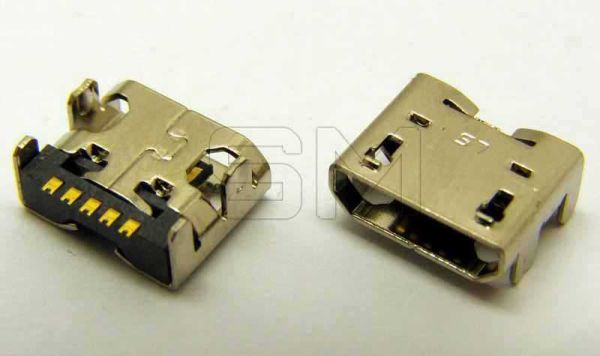 Роз'єм гнізда мікро usb Motorola XT1053 XT1055 XT1056 XT1058 XT1060 #135
