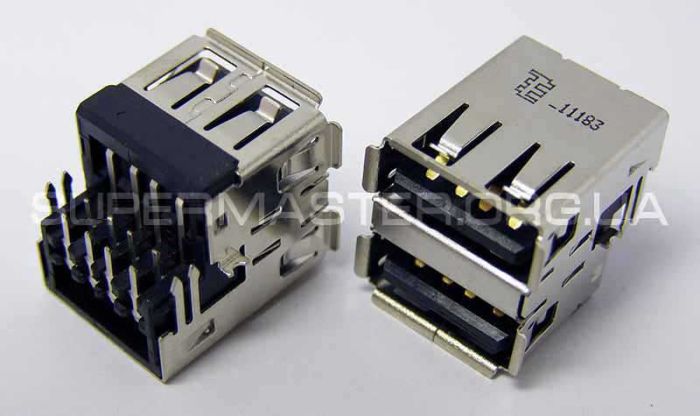 Роз'єм usb 2.0 двойной #8